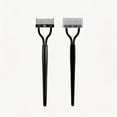 thumbnail image 5 of Eyelash Comb 2 Pack, Metal Lash Separator and Mascara Definer with Protective Cover, Black Eyelash Separator Tool, 5 of 5