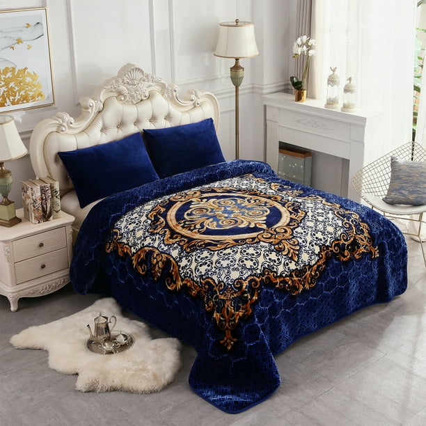 Ultra Soft Micro plush Thick Fleece Blanket Luxurious Fuzzy Fleece