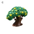 thumbnail image 2 of Tree Ornament Fadeless Shatter-proof Non-deformable High Simulation Hand-crafted Miniature Tree Model Micro Landscape Decor-C, 2 of 8