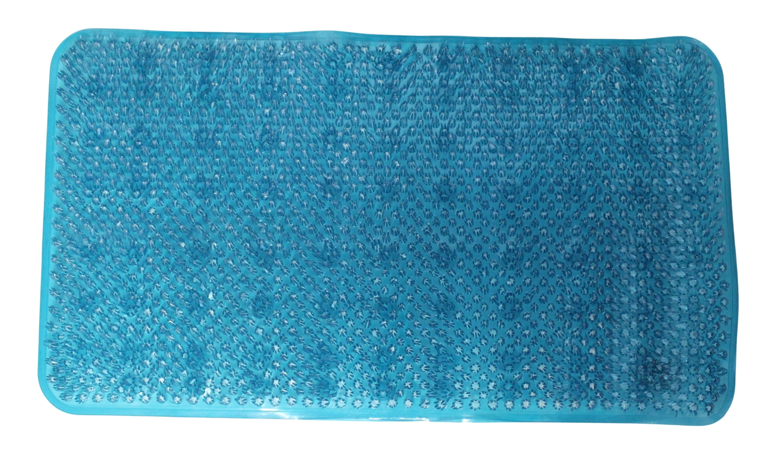 Dependable Industries Grass Textured Spa Quality Foot Scrubber Bath Mat