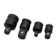 thumbnail image 1 of 1/4 3/8 1/2 Ratchet Wrench Adapter Chrome Vanadium Steel Sleeve Adapter Drive Socket Converter Wrench-sleeve Joint Converter, 1 of 5