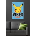 thumbnail image 4 of Pokémon - Pikachu Winking Mood Wall Poster, 22.375" x 34", 4 of 4