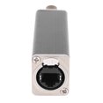 thumbnail image 1 of Conector Acoplador RJ45 Chapado En Oro IP68 Acoplador Ethernet A Prueba De Agua Conector Hembra A Hembra Para Cat5 Cat5e Cat6 Cat7 Cat8 Cable LAN Red PoE Para Exteriores, 1 of 7
