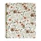 thumbnail image 2 of Steel Mill & Co Lindo Cuaderno De Espiral Grande Con Rayas Universitarias, 11" X 9,5" Con Tapa Dura Duradera Y 160 Páginas Rayadas Woodland Floral, 2 of 5