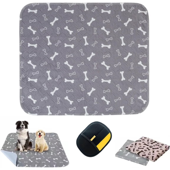 Puppy Pad - The Last Pee Pad You'll Get,PuppyPad.com Pee Pad,Leak & Odor Proof,Easy to Clean & Reuse (B, 31.5" x 35.4")