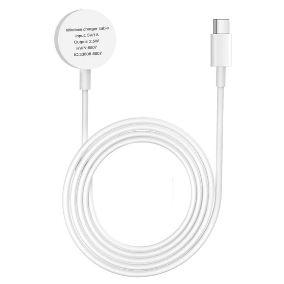 USB C Smart Watch Charger Cable for Apple Watch Portable iWatch Charger Fast Charging Cord for Apple Watch Series 11 10 9 8 7 6 5 4 3 2 1 Se Ultra Magnetic Wireless Charger Apple Charging Station