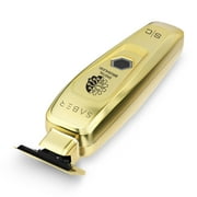 StyleCraft Saber Professional Cordless Hair Trimmer with Full Metal Body and Digital Brushless Motor, Gold