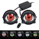 thumbnail image 1 of CAIROYAR ZHXXCUM Luz de ojos de diablo para automóviles, faros delanteros de ojo de diablo USB dinámicos con 6 patrones de ojos ajustables, luz de ojo de diablo LED de control remoto universal para ve, 1 of 7