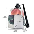 thumbnail image 3 of FORMRS Women's Travel Backpack Purse Anti-Theft Hidden Pockets Casual Shoulder Bag, Abstract Elephant, 3 of 7