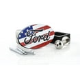 thumbnail image 2 of Ford American Flag Patriotic Red White Blue Trailer Hitch Cover, 2 of 3