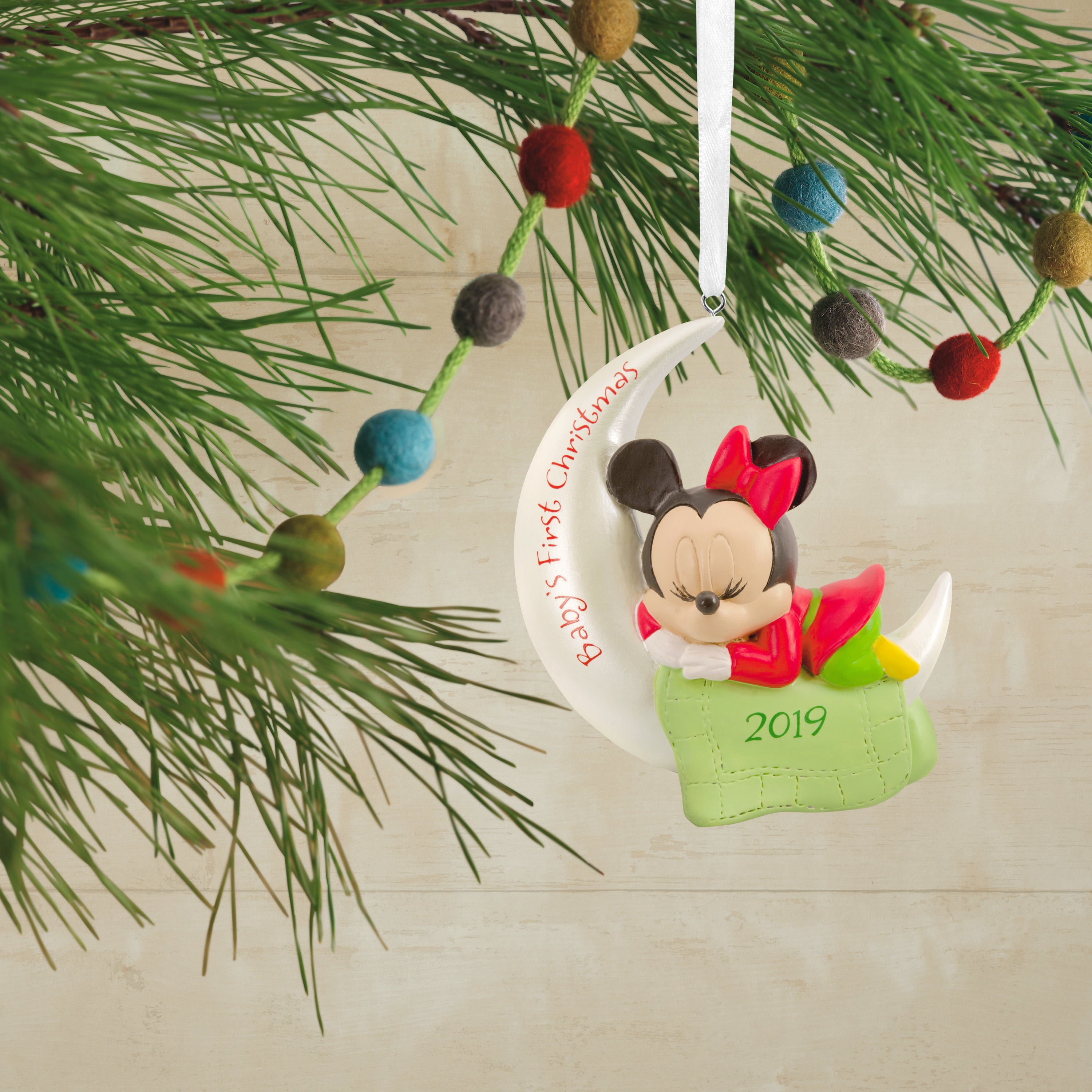 Hallmark Disney Minnie Mouse Baby S First Christmas 2020 Christmas Ornament Walmart Com Walmart Com