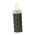thumbnail image 3 of Luzkey Protein Container 4 Stackable Exercise Office Multipurpose Workout Fitness Portable Food Storage Container Protein Dispenser Grey, 3 of 8