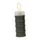 thumbnail image 3 of Contenedor de proteínas, contenedor de almacenamiento de alimentos, regalo, portátil, para hacer ejercicio en casa, pre-entrenamiento Gris, 3 of 9