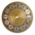 thumbnail image 2 of 7 In Diameters 180mm Vintage Aluminium Metal Wall Clock Dial Face Roman Numeral, 2 of 5