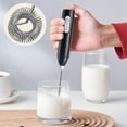 thumbnail image 4 of Handheld Milk Frother & Drink Mixer | Portable Rechargeable Electric Whisk for Coffee, Milk, Cream & Eggs | Battery-Powered Kitchen Helper for Baking & Desserts | Includes 1 Milk Frother, 4 of 4