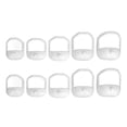 thumbnail image 2 of Face Hair Shaping Template, Portable 2 Set Clear Contour Beard Shaving Template 5 Different Size  for Male, 2 of 7