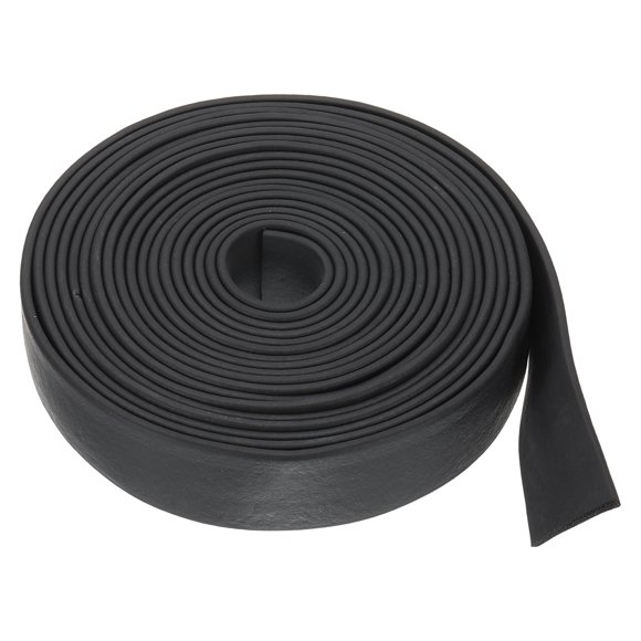 Uxcell 16.4Ft Weather Stripping Door Seal, 3/8"W x 1/8"T EPDM Rubber Foam Seal Strip, 1-1/5"W x 1/8"T