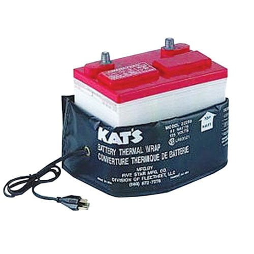Kat's Battery Thermal Wrap Heater, 28", 60 Watt, 120V