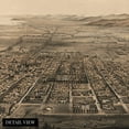 thumbnail image 4 of HISTORIX 1875 San Jose California Map Vintage Poster Wall Art Print, 24 x 36 Inch, 4 of 7