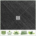 thumbnail image 6 of ColourTree 3' x 68' Black Fence Privacy Screen Windscreen Cover Shade Fabric Cloth, 90% Visibility Blockage, with Grommets, Heavy Duty Commercial Grade, Zip Ties Included - (We Make Custom Size), 6 of 9