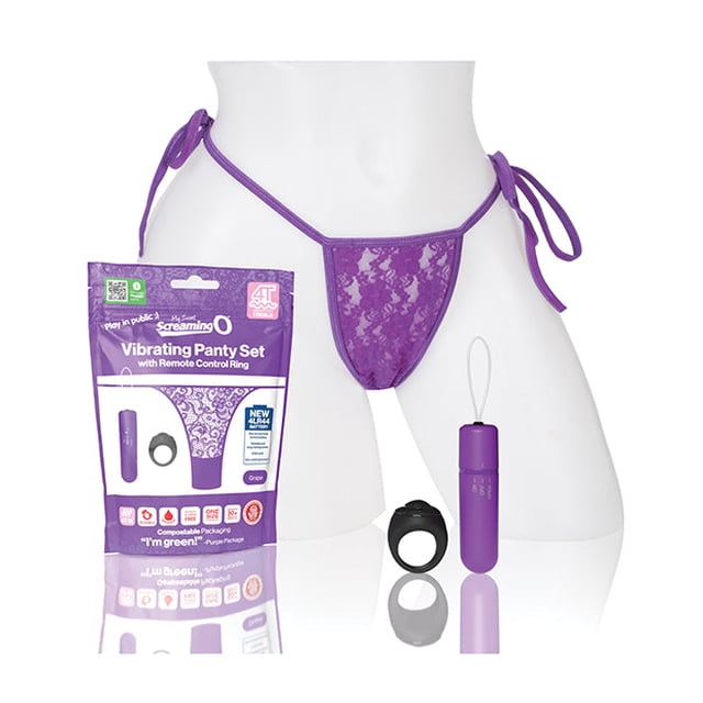 Screaming O My Secret 4t Culotte Vibe W/remote - Raisin