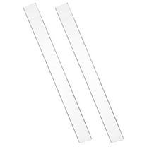 MERRYHAPY 2Pcs Rectangular Dough Levelers for Baking and Cake Decoration 11.59X1.18X0.08in