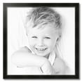 thumbnail image 2 of ArtToFrames 28x28 inch Honors Black with Silver Picture Frame, Black 28" x 28" Wood Poster Frame (WOM-5157) 1234, 2 of 7