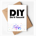 thumbnail image 1 of Quote Do It Yourself Art Deco Fashion Welcome Back Greeting Cards Envelopes Blank, 1 of 3