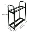 thumbnail image 4 of Miumaeov Golf 18-Hole Cue Display Stand Golf Club Organizer Holder Metal Golf Putter Rack Golf Club Accessories, 4 of 16