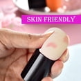 thumbnail image 2 of 3pcs Powder Puff Mushroom Makeup Sponge Blender Puff With Handles and 3 Holder, 2 of 5