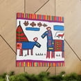 thumbnail image 6 of Toiling Country Scene - Canvas, 6 of 10
