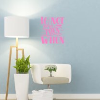 VWAQ If Not Now Then When Vinyl Wall Art Decal Motivational Quote Saying