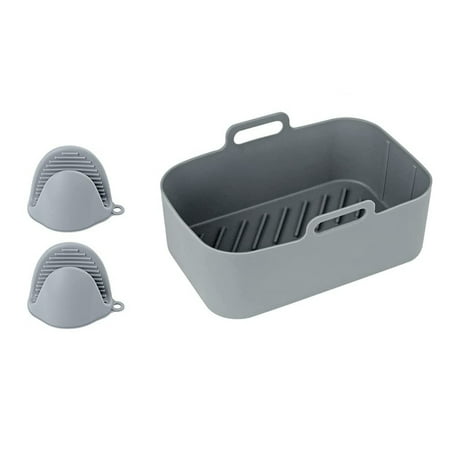 

Silicone Pot- Liners for Ninja Foodi DZ201 DZ40 Easy Cleaning Pan with Heat-Proof Gloves