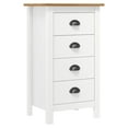 thumbnail image 1 of vidaXL Sideboard Storage Side Cabinet Furniture Living Room Solid Wood Pine, 1 of 6