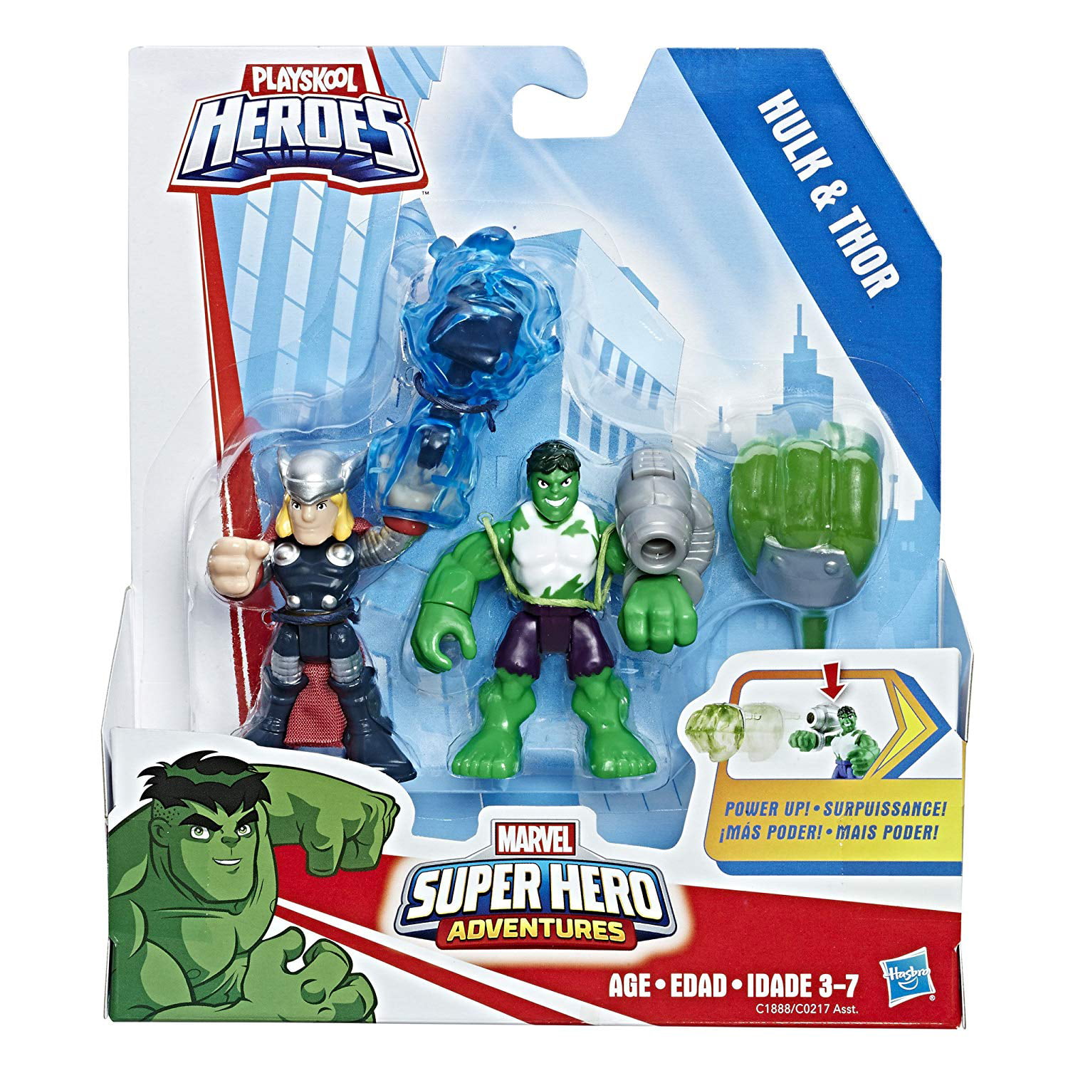 Official Hulk Action Figure 25cm Marvel Super Hero Adventures toys 