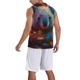 thumbnail image 2 of Sikiie Forest Koala Basketball Jersey Reversible Men's Mesh Athletic Sports Shirts Training Practice S-4XLSmall, 2 of 6