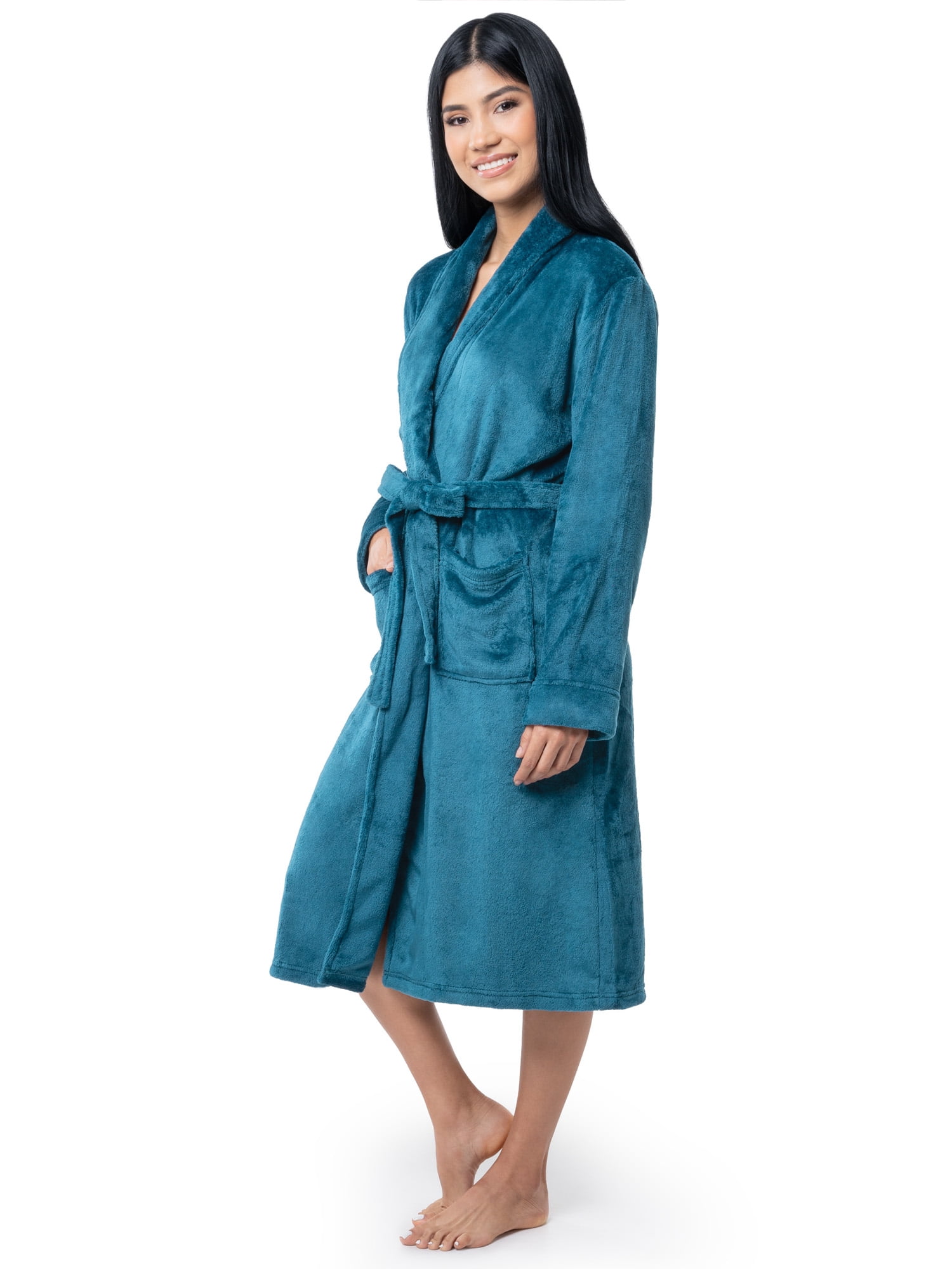 Fruit of the Loom Women's Beyond Soft Fleece Robe, Sizes XS/S-4X