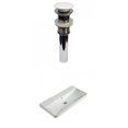 thumbnail image 1 of American Imaginations 31.89-in. W 3H4-in. Ceramic Top Set In White Color - Overflow Drain Incl. AI-30770, 1 of 9