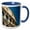 Blue/White, variant on 3drose, Flavian Amphitheater, the Coliseum, Rome, Italy - Eu16 Dny0018 - David Noyes, 15oz Mug