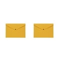 thumbnail image 4 of Youkk Convenient File Document Bag Store And Sort With Ease Easy Access To Supplies Felt Folder Organizer yellow 2Set, 4 of 6