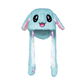 thumbnail image 1 of Gorro de Felpa RM REGALOMEX con Orejas Movibles Animal con Luces azul Mediano, 1 of 7