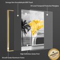 thumbnail image 4 of Full House 3 Panels Framed Canvas Wall ArtOil Paintings - Golden Wooden Bridge Jungle Trees Balloon - Aesthetic Prints for Living Room Bedroom Office, 4 of 5