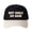 Khaki-Black, variant on HOT GIRLS DO HAIR Letter Embroidered Color Block Trucker Hat Unisex Adjustable Cotton Breathable Fashion Cap for Travel Daily Wear
