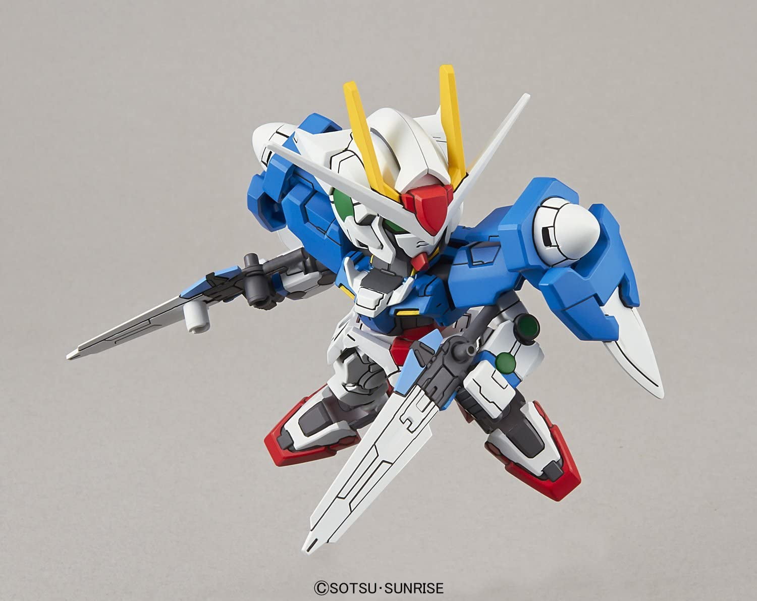 Bandai Hobby SD EX-Standard 008 GN-0000 00 Gundam Model Kit