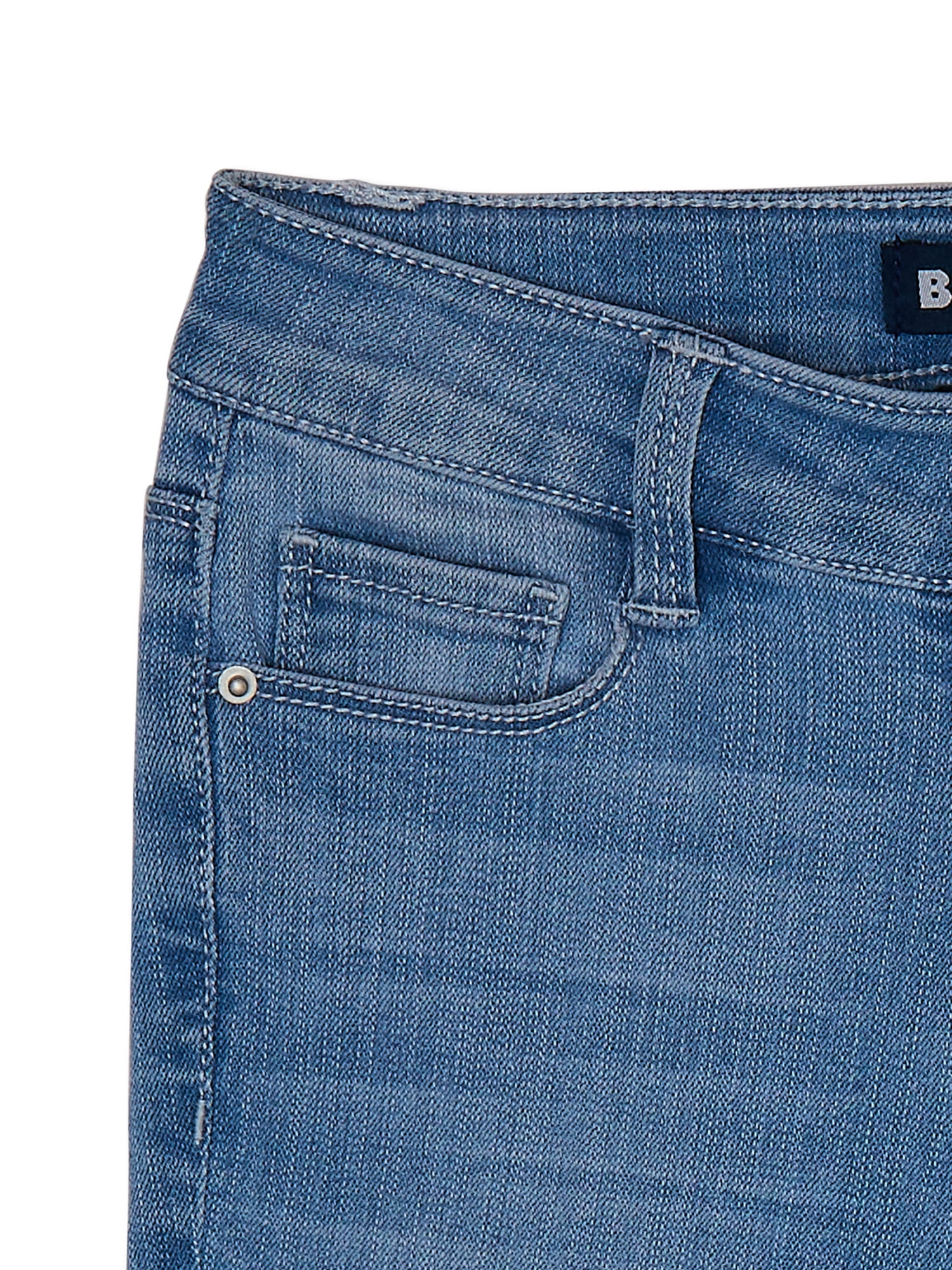 Blue Spice Girls' Crop Denim Jean, Sizes 7-12