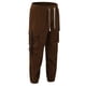 thumbnail image 4 of Pantalones cargo streetwear para hombre - Pantalones utilitarios de pana - Poliéster, múltiples bolsillos, tallas S-XXL, 4 of 8