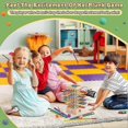 thumbnail image 3 of Wooden Board Game Toys, 42 Colourful Sticks Dice Game Math Educational Toy, Family Fun Ball Dropping Game, 3 of 5