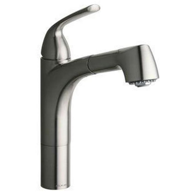 Elkay LKGT1041NK Robinet de Cuisine Rétractable Gourmet en Nickel Brossé