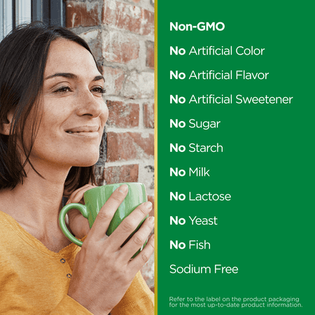 Nature's Bounty Probiotic GX, Gas and Bloating Capsules Helps with Digestive Health, 25 Ct