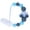 Sky Blue, variant on SPRING PARK Baby Car Teething Soother Beads Dummy Pacifier Clip Holder Soother Chain Baby Teething Toys